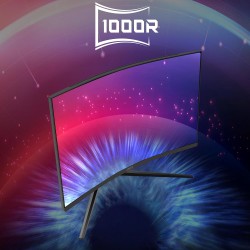 MSI G271CQP E2 Écran PC Gaming Incurvé 27" WQHD - Dalle VA 1000R, 2560x1440, 170Hz / 1ms, 16:9, Adaptive Sync - HDMI 2.0b, Displ