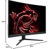 MSI G32C4 E2 Écran PC Gaming Incurvé 31,5" FHD - Dalle VA 1500R, 1920x1080, 170Hz / 1ms, 16:9, FreeSync Premium - DisplayPort 1.