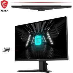 MSI G255F Écran gaming FHD 24,5 pouces - Dalle Rapid IPS 1920 x 1080, 180 Hz / 1ms (GtG), gamme de couleurs sRGB 99%, Adaptive-S