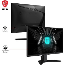 MSI G255F Écran gaming FHD 24,5 pouces - Dalle Rapid IPS 1920 x 1080, 180 Hz / 1ms (GtG), gamme de couleurs sRGB 99%, Adaptive-S