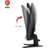 MSI MAG 27C6F écran Gaming incurvé FHD de 27" - Dalle Rapid VA 1920 x 1080 1500R, 180 Hz / 0,5ms (GtG, Min.), Adaptive-Sync - DP