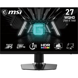 MSI G272QPF E2 Écran PC Gaming 27" WQHD - Dalle Rapid IPS, 2560x1440, 180Hz / 1ms, 125% sRGB, Adaptive-Sync - DisplayPort 1.2a, 