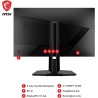 MSI G272QPF E2 Écran PC Gaming 27" WQHD - Dalle Rapid IPS, 2560x1440, 180Hz / 1ms, 125% sRGB, Adaptive-Sync - DisplayPort 1.2a, 