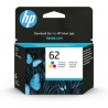 HP 62 Trois Couleurs (Cyan, Magenta, Jaune) Authentique (C2P06AE)