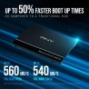 PNY CS900 SSD Interne SATA III, 2.5 Pouces, 250Go, Vitesse de Lecture jusqu'à 535MB/s