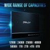 PNY CS900 SSD Interne SATA III, 2.5 Pouces, 250Go, Vitesse de Lecture jusqu'à 535MB/s