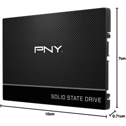 PNY CS900 SSD Interne SATA III, 2.5 pouces, 960Go, Vitesse de lecture jusqu'à 535MB/s, Disque SSD