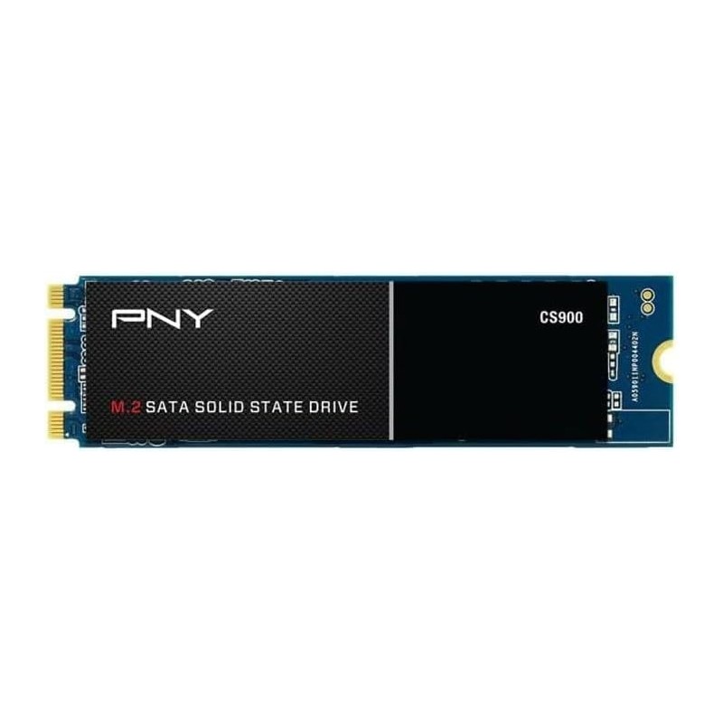 PNY CS900 M.2 SATA III SSD Interne 250Go, Vitesse de Lecture jusqu'à 535 Mo/s, Vitesse d'Ecriture jusqu'à 500 Mo/s
