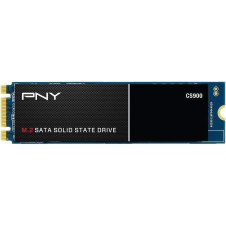PNY CS900 M.2 SATA III SSD Interne 500Go, Vitesse de Lecture jusqu'à 550 Mo/s, Vitesse d'Ecriture jusqu'à 500 Mo/s