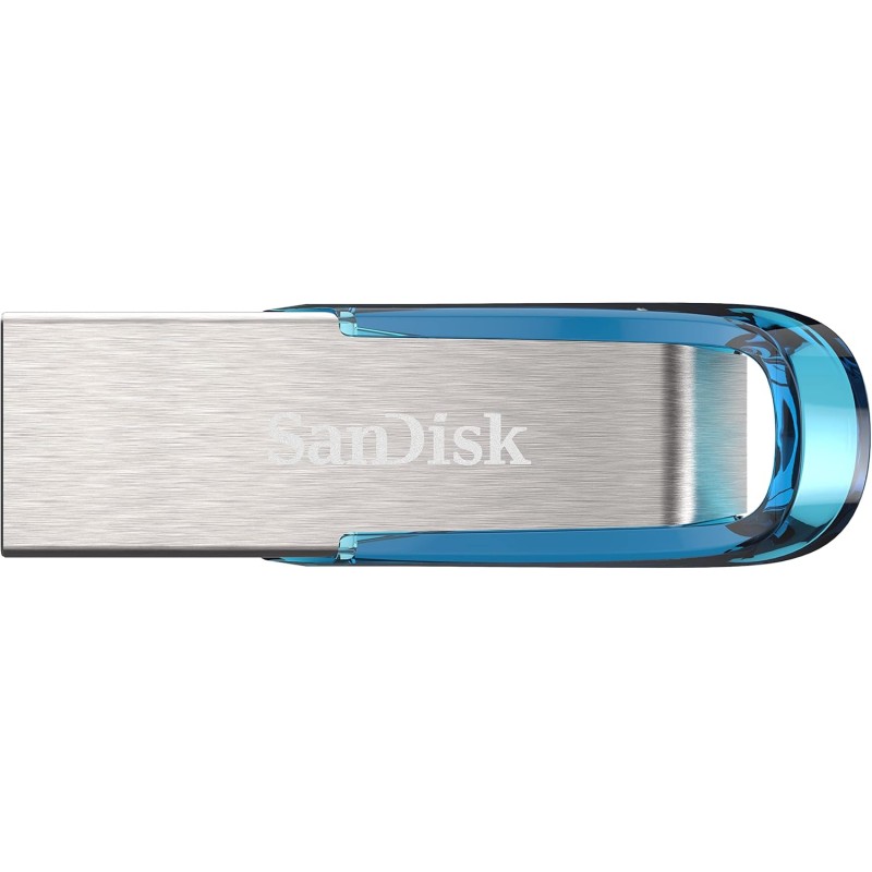 SanDisk Ultra Flair 128 Go (Clé USB, des vitesses jusqu'à 150 Mo/s, logiciel de récupération de données RescuePRO Deluxe Une pro
