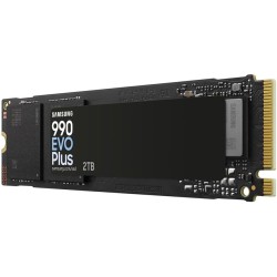 Samsung SSD Interne 990 EVO Plus, NVMe 2.0 PCIe 4.0 x 4 / 5.0x2, 2 To, Vitesse de lecture jusqu'à 7250 Mo/s, Idéal pour le gamin
