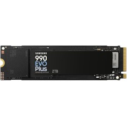 Samsung SSD Interne 990 EVO Plus, NVMe 2.0 PCIe 4.0 x 4 / 5.0x2, 1 To, Vitesse de lecture jusqu'à 7250 Mo/s, Idéal pour le gamin