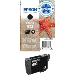 Epson singlepack noir 603 ink, rendement standard