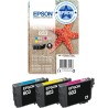Epson Multipack 603 Etoile de Mer, Cartouches d'encre d'origine, 3 couleurs : Cyan, Magenta, Jaune, XP-2100 XP-2150 XP-3100 XP-3