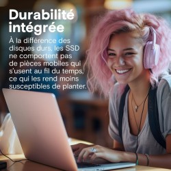 Crucial BX500 SATA SSD 480Go 2.5" Interne, jusqu'à 540MB/s, Compatible avec Ordinateur Portable et de Bureau (PC), 3D NAND, Accé