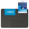 Crucial BX500 SATA SSD 2To, SSD 2.5" Interne, jusqu'à 540MB/s, Compatible avec Ordinateur Portable et de Bureau (PC), 3D NAND, A