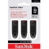 SanDisk Ultra 32 Go Clé USB avec USB 3.0 et jusqu'à 130 Mo/s en lecture - Lot de 3 unités