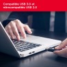 Sandisk ultra 64 gb usb flash drive usb 3.0 up to 130 mb/s read - twin pack, rouge/blue