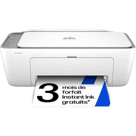 HP DeskJet 2820e, 588K9B, Imprimante tout en un, Jet d'encre, couleur, 3 mois d’Instant Ink inclus avec HP+, Photocopie, Scan, I