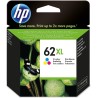 HP 62XL Cartouche d'Encre Trois Couleurs grande capacité Authentique (C2P07AE), Cyan/Magenta/Jaune