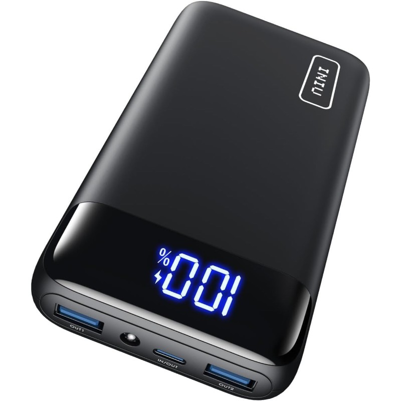 INIU Batterie Externe, 22.5W 20000mAh Power Bank Charge Rapide, Batterie Portable USB C Input & Output PD3.0 QC4.0 Power Bank Co