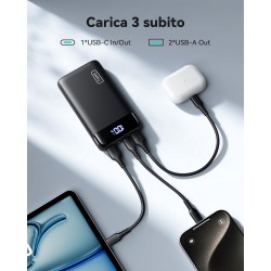 INIU Batterie Externe, 22.5W 20000mAh Power Bank Charge Rapide, Batterie Portable USB C Input & Output PD3.0 QC4.0 Power Bank Co