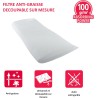 CARE+PROTECT Filtre pour Hotte - Universel - À Découper sur Mesure - Anti-Graisse - Anti-Odeur - Auto-Extinguible - Dimensions 4