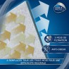 CARE+PROTECT Filtre 2 en 1 Anti-Graisse et Anti-Odeurs pour Hotte - Universel - À Découper - Haut Pouvoir d'Absorption