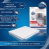 CARE+PROTECT Filtre de Hotte Aspirante - Universel - Anti-Graisse - Capacité d'Absorption Très Elevée Avec Indicateur de Saturat