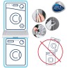 CARE+PROTECT Kit de Superposition Universel Pour Lave-Linge de Profondeur 47 à 62 cm et Sèche-Linge de Taille Standard - Avec Ta