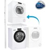 CARE+PROTECT Kit de Superposition Universel Pour Lave-Linge de Profondeur 47 à 62 cm et Sèche-Linge de Taille Standard - Avec Ta
