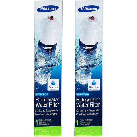 Samsung DA29-10105J Filtres à Eau Externe pour Réfrigérateur, Lot de 2