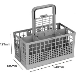 Panier à Couvert Universel Lave-Vaisselle compatible avec compatible avec différentes Marques (Bosch/Siemens/Rex/Electrolux), Po