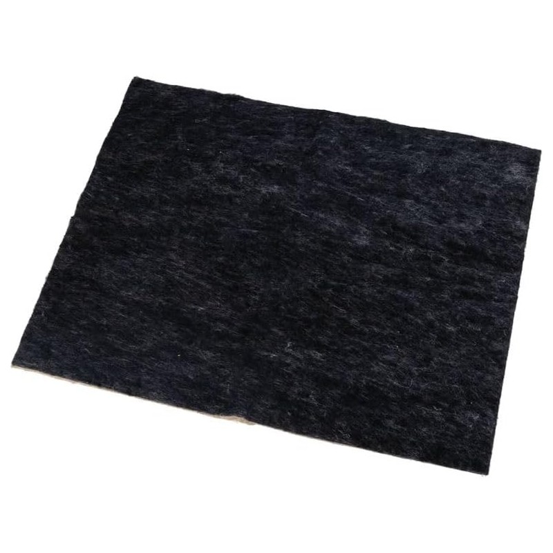 Fackelmann 0807450 Filtre pour hotte lin naturel et charbon actif, Filtre deux-en-un, Filtre hotte, Lin naturel, Charbon actif, 