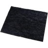 Fackelmann 0807450 Filtre pour hotte lin naturel et charbon actif, Filtre deux-en-un, Filtre hotte, Lin naturel, Charbon actif, 