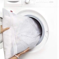 Rayen 6198.01 Lave séchoir Linge | Couverture de coulée zippée | Sac de Protection réutilisable pour Laver Les vêtements | Taill