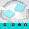 Nettoyage machine à laver Tablettes nettoyantes pour lave-linge 24 paquets - 1 an d'approvisionnement Tablettes nettoyantes pour