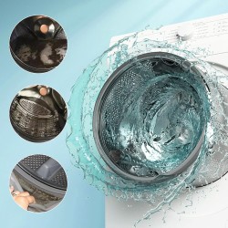 Nettoyage machine à laver Tablettes nettoyantes pour lave-linge 24 paquets - 1 an d'approvisionnement Tablettes nettoyantes pour