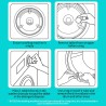 Nettoyage machine à laver Tablettes nettoyantes pour lave-linge 24 paquets - 1 an d'approvisionnement Tablettes nettoyantes pour