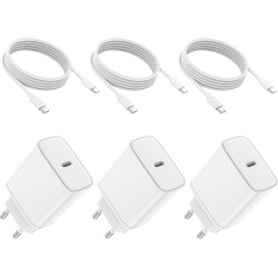 45W Chargeur USB C Rapide for iPhone 17 16 15/17 16 15 Pro/17 16 15 Pro Max/17 Air/16 15 Plus/iPad Pro/iPad Air, Samsung S25 S24