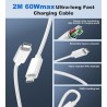 45W Chargeur USB C Rapide for iPhone 17 16 15/17 16 15 Pro/17 16 15 Pro Max/17 Air/16 15 Plus/iPad Pro/iPad Air, Samsung S25 S24
