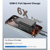 2 Pack 45W Chargeur Charge Rapide pour Samsung Galaxy S25/S24/S23/S22/S21 Ultra/S20/S20+/Note 20/10/9/8/A73/A53/A52/S10/S9, iPho