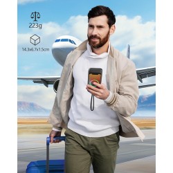 Batterie Externe 13800mAh, Slimmest 22.5W Power Bank,Batterie Portable USB C (Entrée/Sortie) PD3.0 QC4.0 Charge Rapide Chargeur 