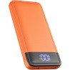 Batterie externe 13800mah, slimmest 22.5w power bank, batterie portable usb c (entrée/sortie) pd3.0 qc4.0 charge rapide chargeur