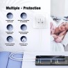 Super Rapide Samsung Chargeur Type C, 45W Double Port USB C Chargeur Rapide Bloc et 60W 1M + 2M USB C câble - PD Quick Charge 3.