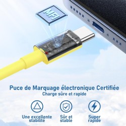 Chargeur pour iPhone 15 16, 20W apple original chargeur rapide avec 60W 1M+2M câble de charge rapide pour iPhone 16/16 Pro/16 Ma