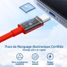 Chargeur pour iPhone 15 16, 20W apple original chargeur rapide avec 60W 1M+2M câble de charge rapide pour iPhone 16/16 Pro/16 Ma