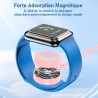 Chargeur pour Apple Watch, chargeur rapide magnétique 20w pour Apple iWatch, câble original 3 en 1 multi-charge (2M) compatible 