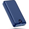 Batterie externe 50000mah charge rapide,power bank grande capacité 22,5w,usb-c avec 3 sorties & 2 entrées chargeur portable écra