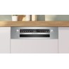 Bosch SPI2HKS42E, Série 2, Lave-vaisselle encastrable, 45 cm, 10 couverts, Home Connect, Bandeau metallic